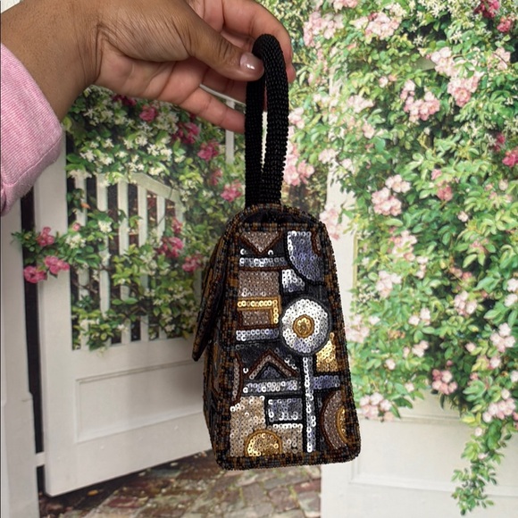 Chicos Elegant Beaded Handbag - Picture 3 of 12